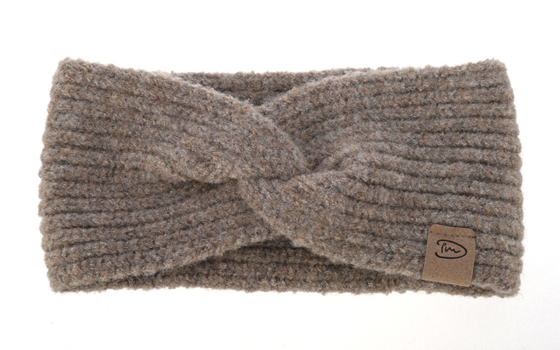 Taupe haarband Nuuk