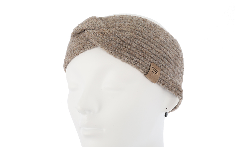 Taupe Headband Nuuk in use