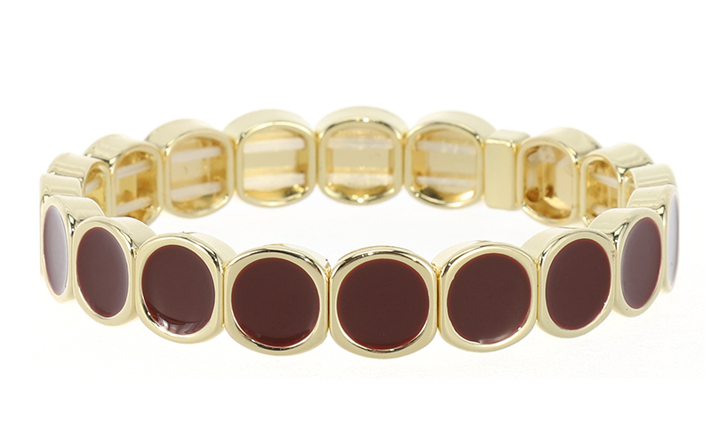 Burgundy damesarmband Pax