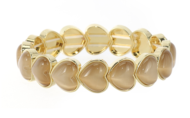 Taupe damesarmband Olivia
