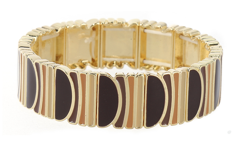 Mix browny damesarmband Mirna