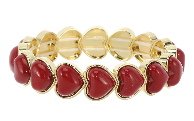 Bordeaux damesarmband Lova