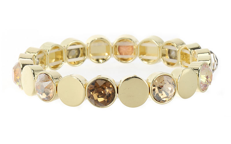 Mix champagne damesarmband Lea