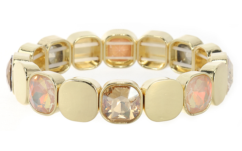 Mix champagne damesarmband Laura