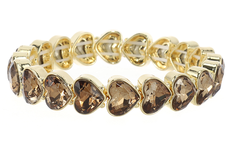Brons damesarmband Hazel
