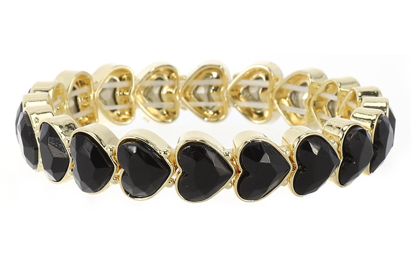 Black damesarmband Hazel
