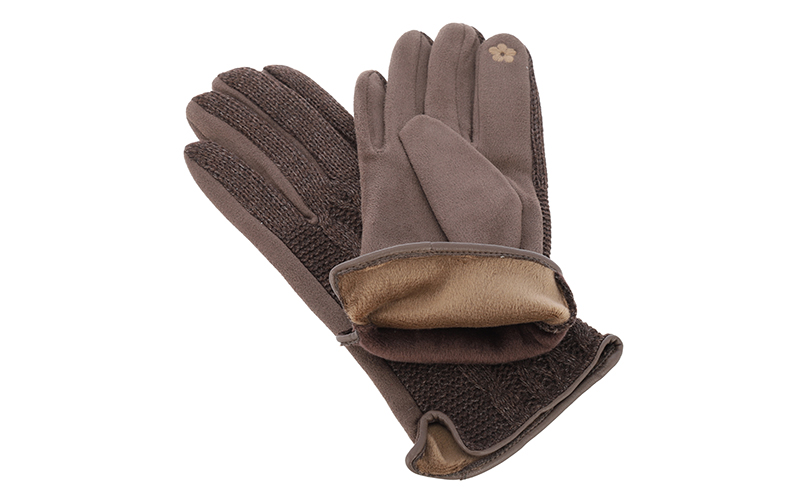 Handschoenen Lucerne browny in use