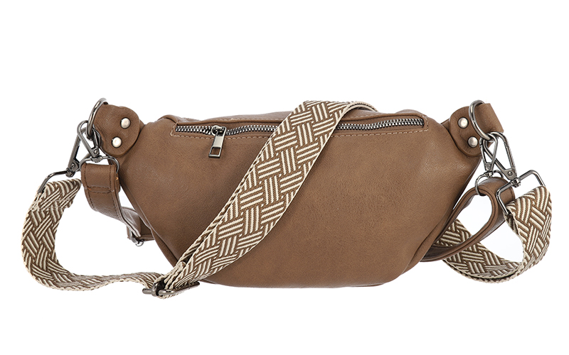 Taupe Crossbodytasje Duke – afbeelding 3