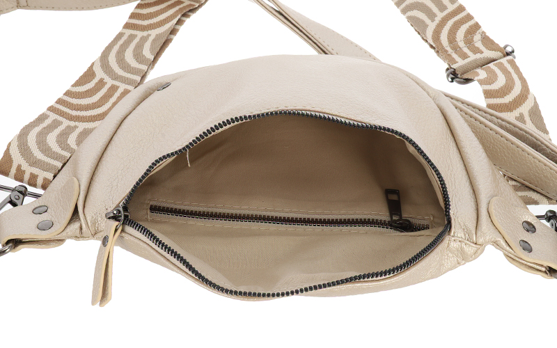 Champagne Crossbodytasje Duke – afbeelding 4