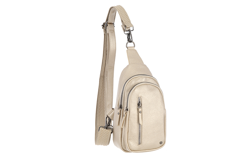 Champagne Crossbodytas Mattie – afbeelding 2