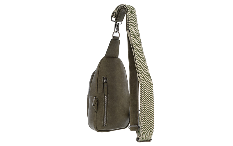 Dark Green Crossbodytas Mattie – afbeelding 3