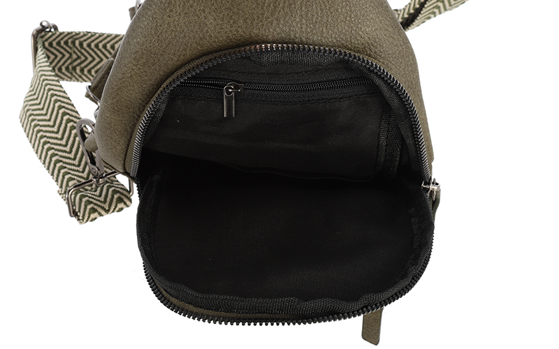 Dark Green Crossbodytas Mattie – afbeelding 4