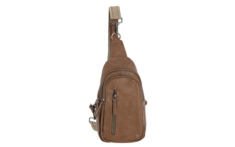 Camel Crossbodytas Mattie – afbeelding 1