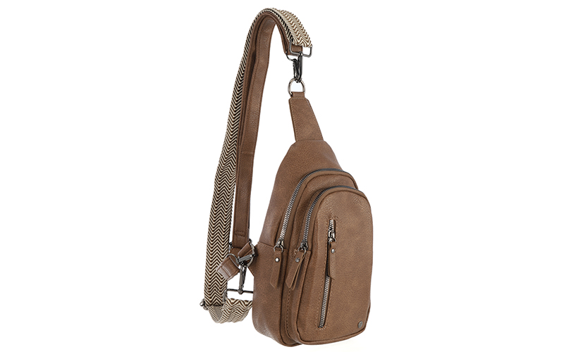 Camel Crossbodytas Mattie – afbeelding 2