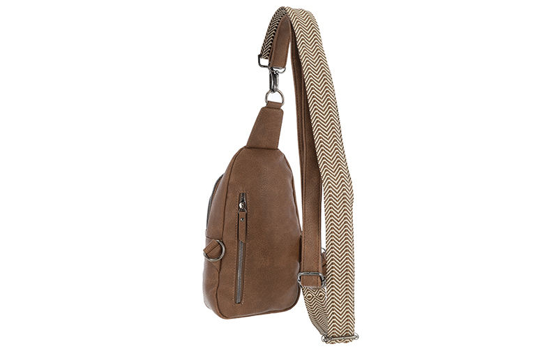 Camel Crossbodytas Mattie – afbeelding 3