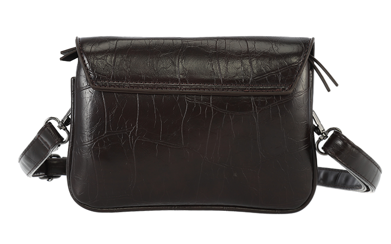 Browny croco schoudertasje Jena – afbeelding 3
