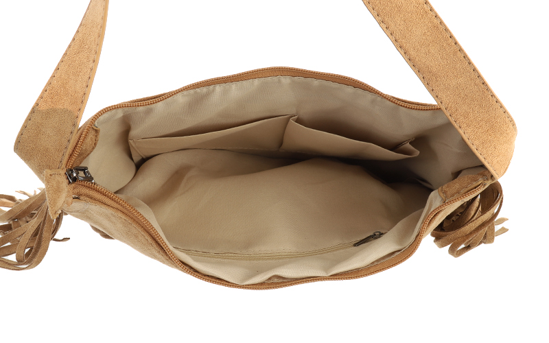 Khaki Schoudertas Essen – afbeelding 4