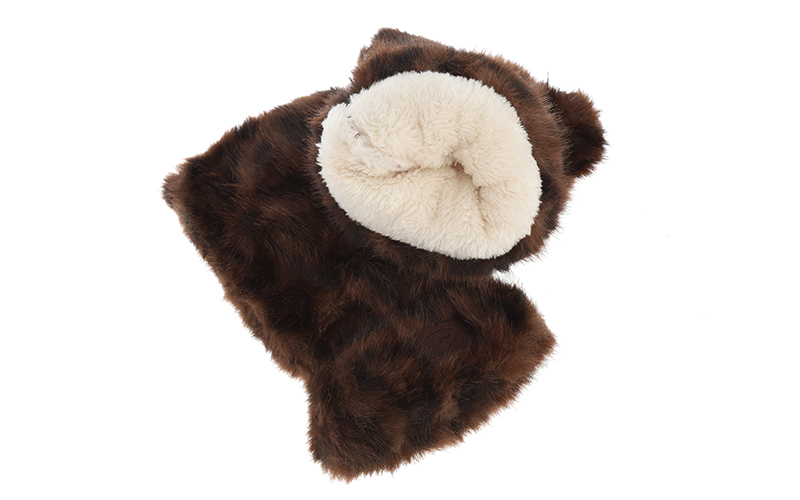 Handschoenen Are panter brown en situation