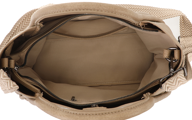 Khaki Schoudertas Tivoli – afbeelding 4