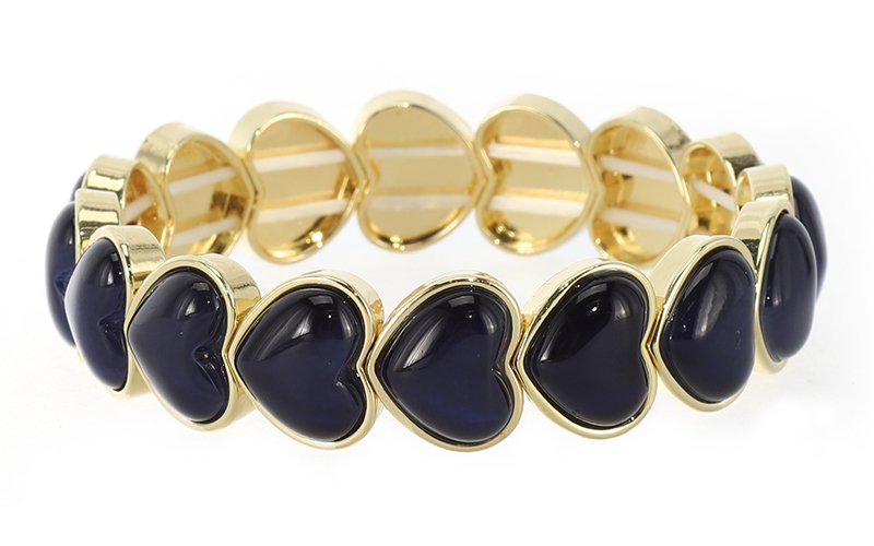 Dark blue damesarmband Olivia – afbeelding 1