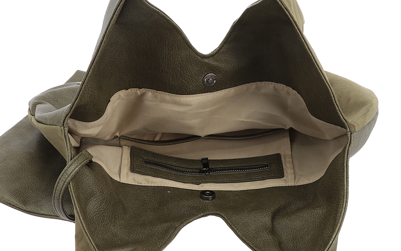 Dark Green schoudertas Turnhout – afbeelding 4