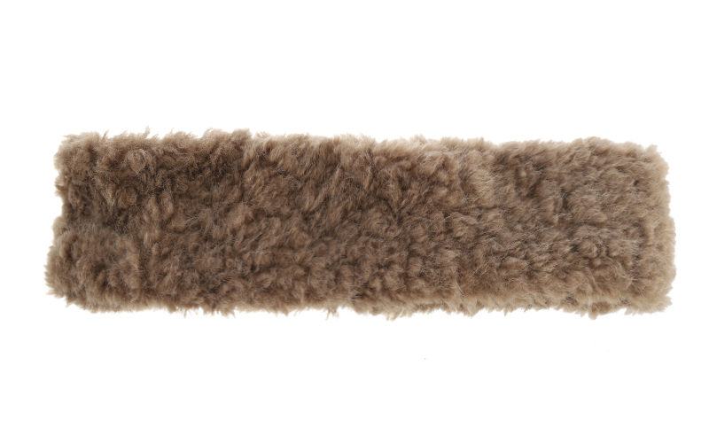 Winter haarband Chur taupe