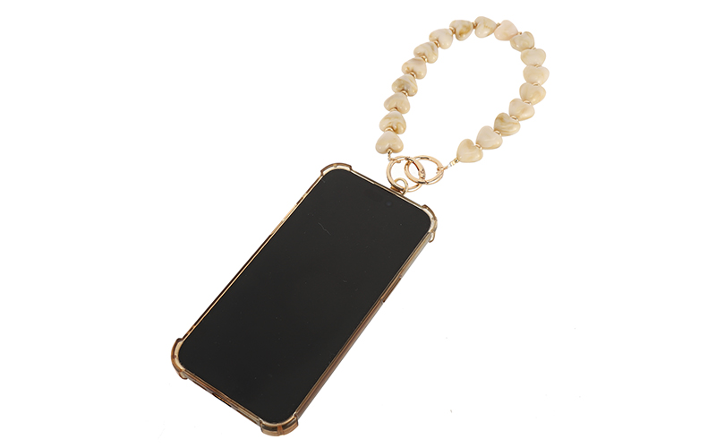 Telefoonbandje Daisy natural