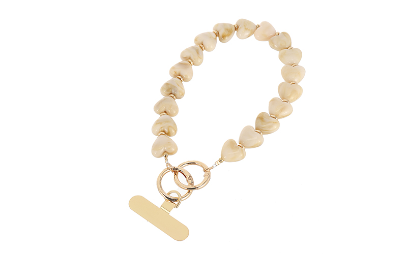 Telefoonbandje Daisy natural – afbeelding 2
