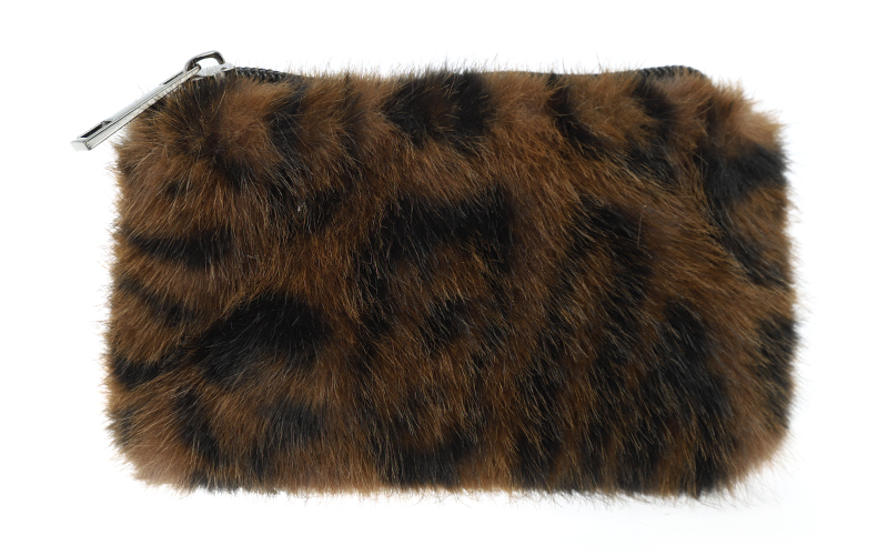 Portemonnee Cogne panter brown