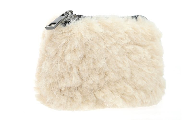 Portemonnee Asiago natural in use
