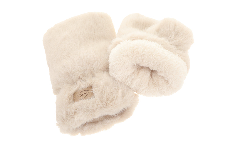 Natural Are Gants Sans Doigts en situation