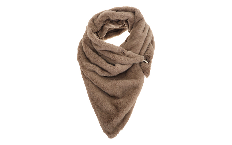 Taupe Ellmau Sjaal in gebruik