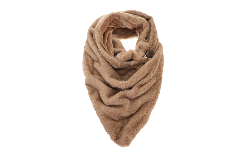 Camel Ellmau Sjaal in gebruik