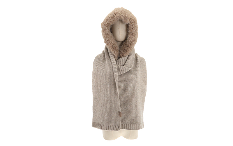 Beige Kappl Sjaal