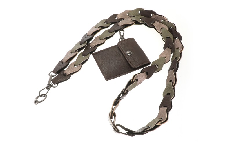Dark Green Telefoonkoord Met Portemonneetje Jip – afbeelding 2