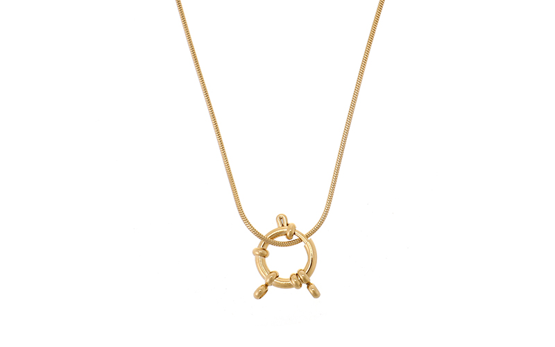 Collier doré Sjuul