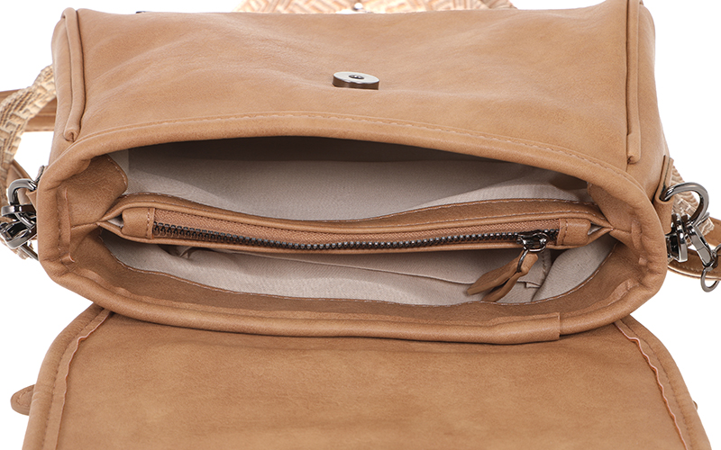 Camel Hand-/Schoudertas El Monte – afbeelding 4