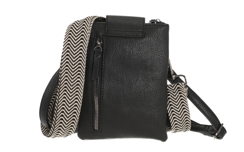 Black Crossbody En Telefoontasje Horton – afbeelding 4