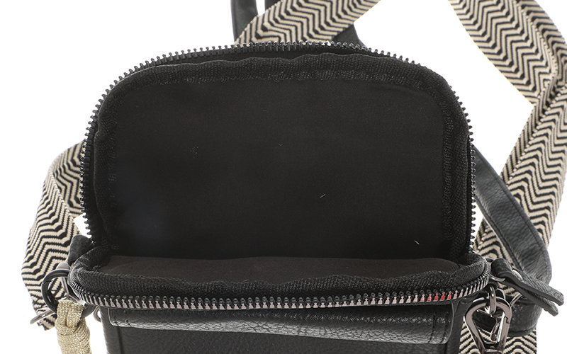 Black Telefoontasje / Schoudertasje Boston – afbeelding 5