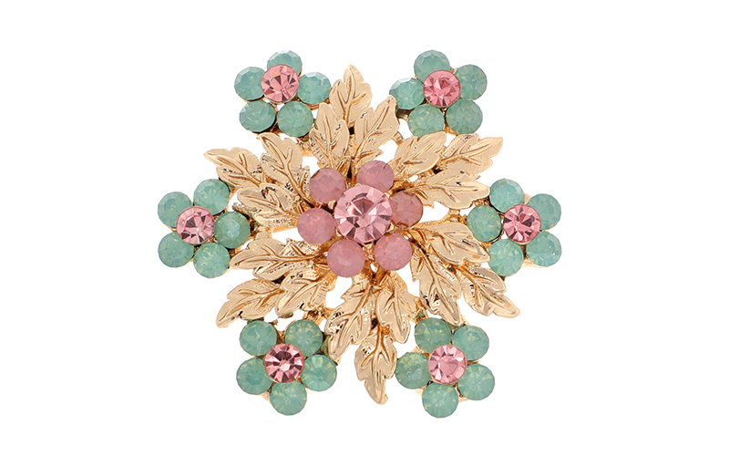 Fleurs Broche