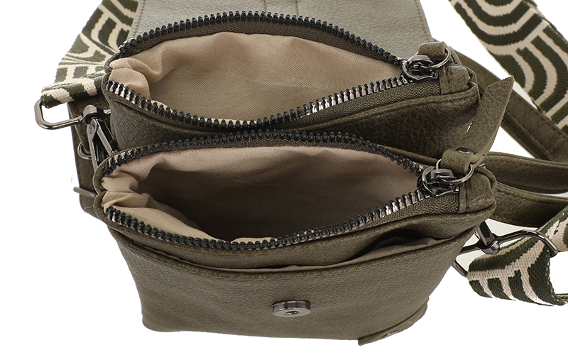 Dark Green Telefoon- En Schoudertasje Hartford – afbeelding 5
