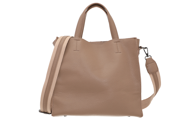 Natural Handbag Paris (Taupe Sticker) – afbeelding 3
