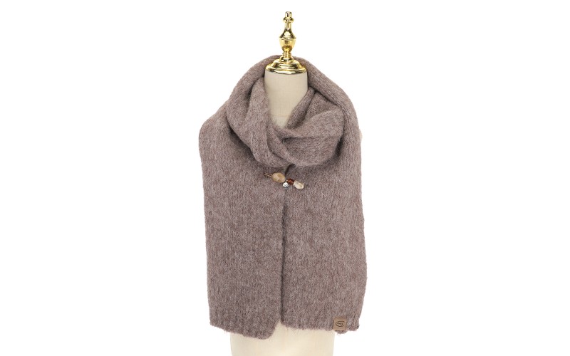 Dark Taupe Arosa Sjaal