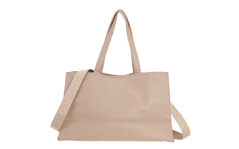 Taupe Handtas Dijon – afbeelding 3