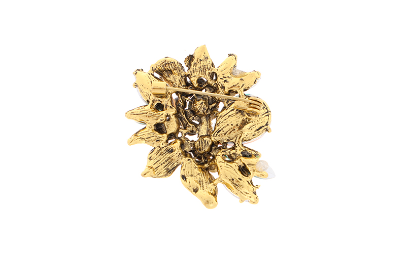Lotus Broche in gebruik