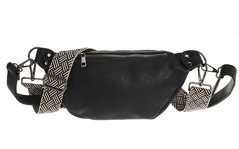 Black Crossbodytasje Duke – afbeelding 3