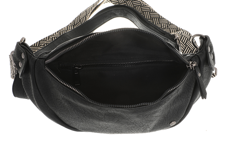 Black Crossbodytasje Duke – afbeelding 4