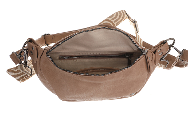 Camel Crossbodytasje Duke – afbeelding 4