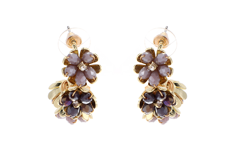Boucles d'Oreilles Crystal Pep en situation