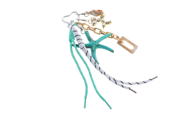 Turquoise Beach Sleutelhanger / Bag Charms